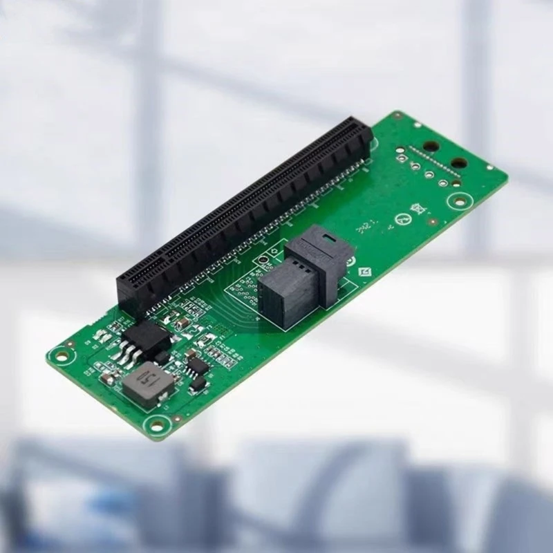 SFF-8643 PCIe x16 スロット アダプタ 拡張カード PCIe x16 スロット アダプタ