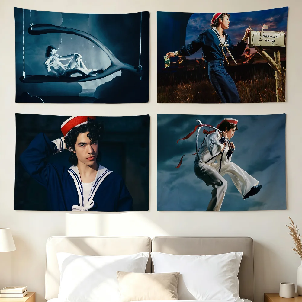 Singer C-conan Gray Found Heaven Flag Wall Decorations Home Decor Suitable For Living Room Bedrooms Dormitories Parties Holidays