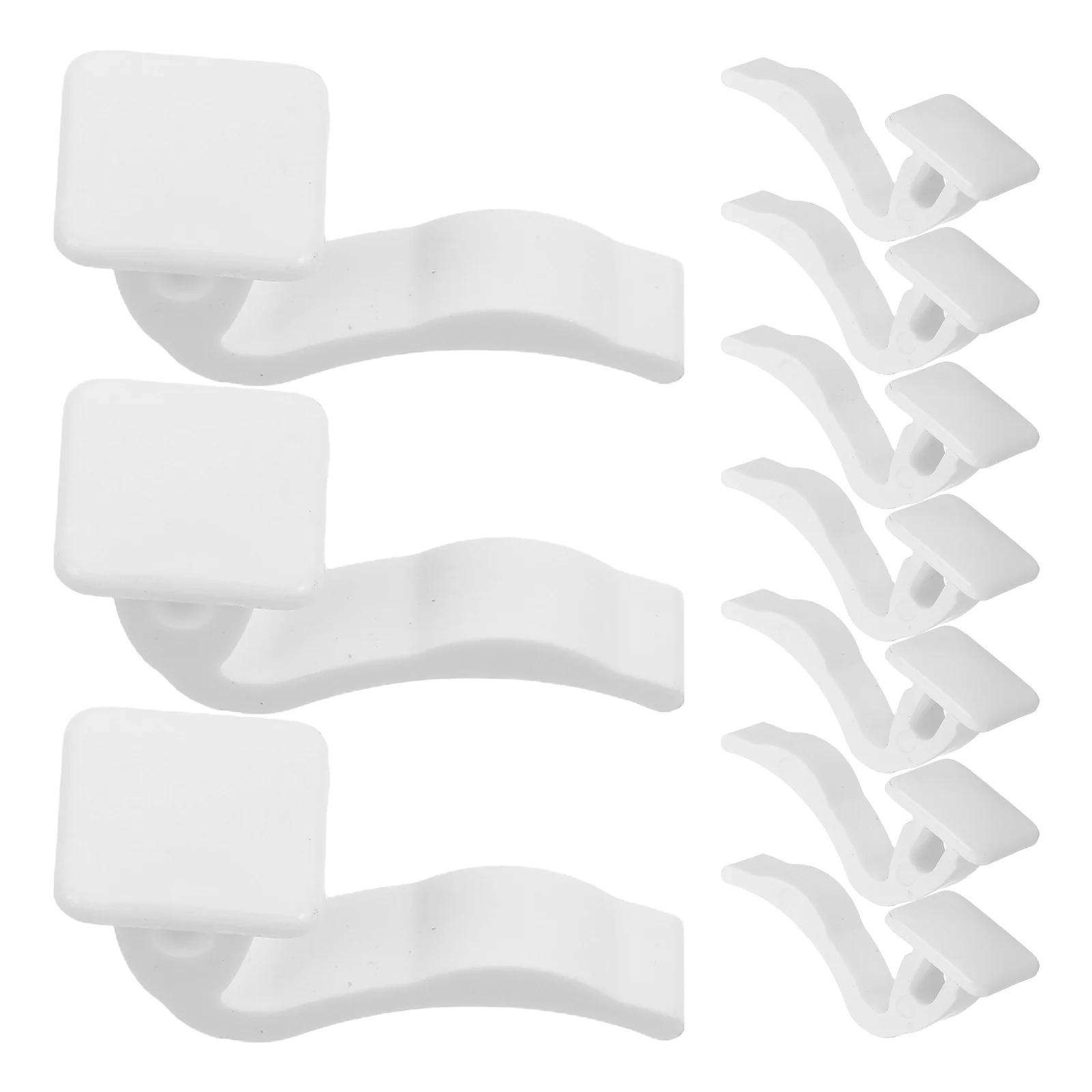 

10pcs Radiator Hanger Hook Clip Mounting Kit Heat Sink Replacement Hose Fan Shroud Cover Support Plastic Home Office Hotel