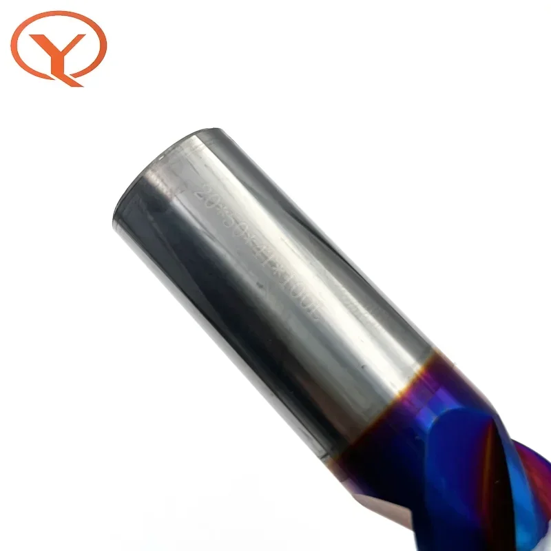 QIYE 4 Flute Discount Price Cutting HRC65 EndMills 1~20MM Shank Metal Key Seat Face Router Bit Carbide Milling Cutter Tungsten