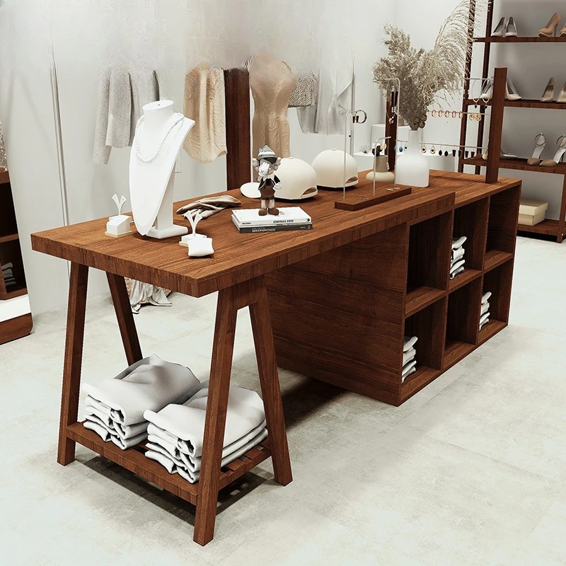 

Table display table with children's clothing store Nakajima display water table in the middle