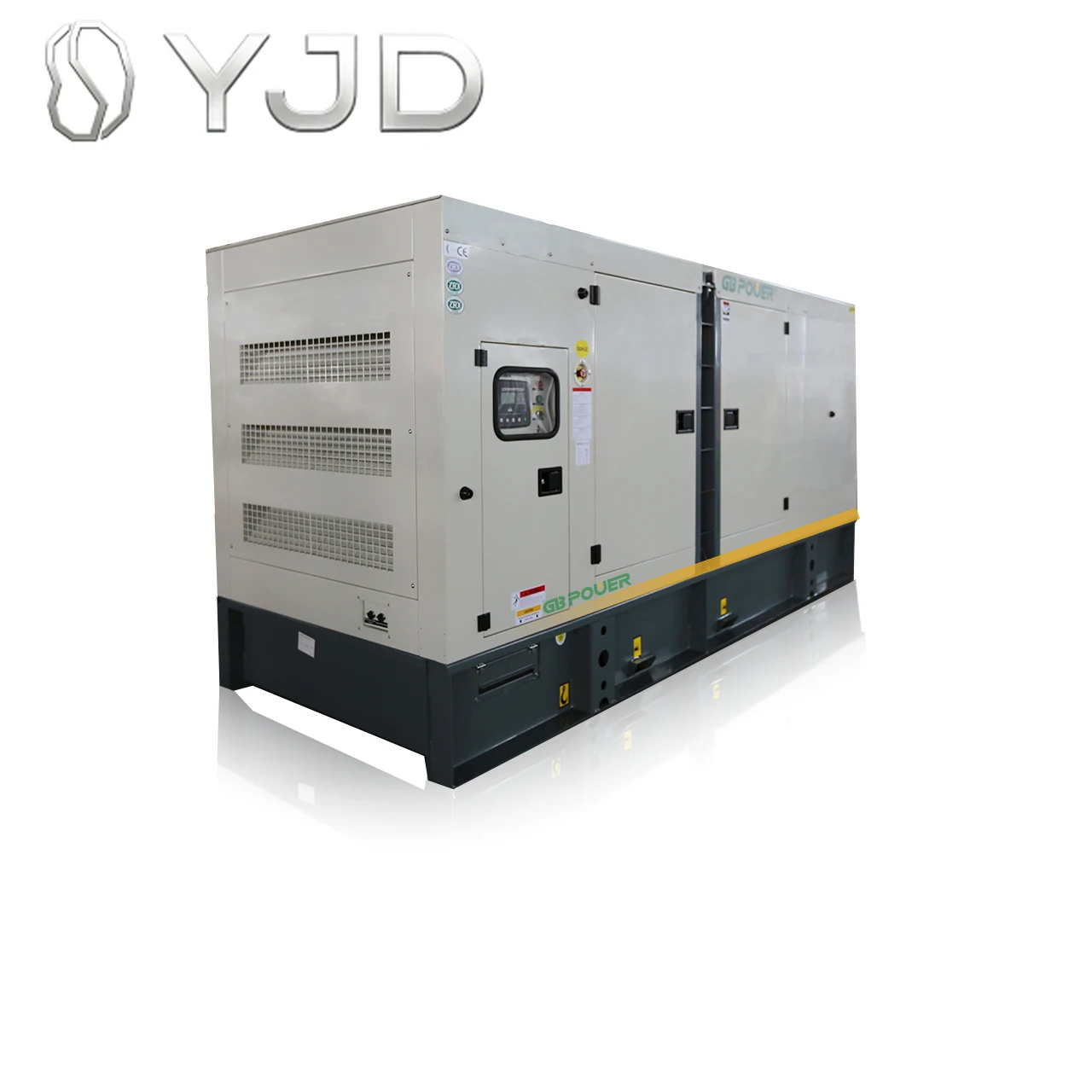 Super Silent Diesel Generator 125kva with 50/60Hz Frequency Prime Power Source