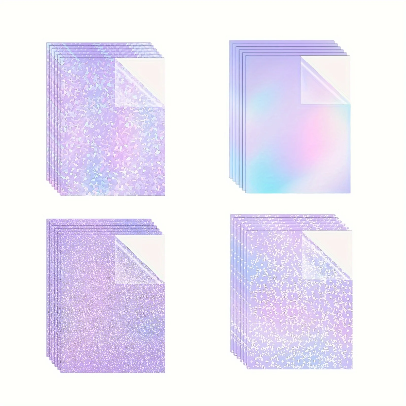 Holographic PVC Sticker Paper Image 2