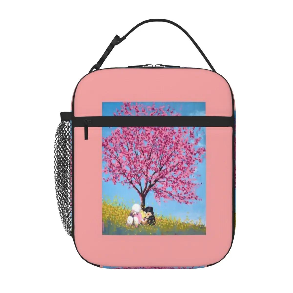 Bestselling Cherry On Top Doug Hyde Foldable Design Compact Lunch Bag Office Daily Meal Bag