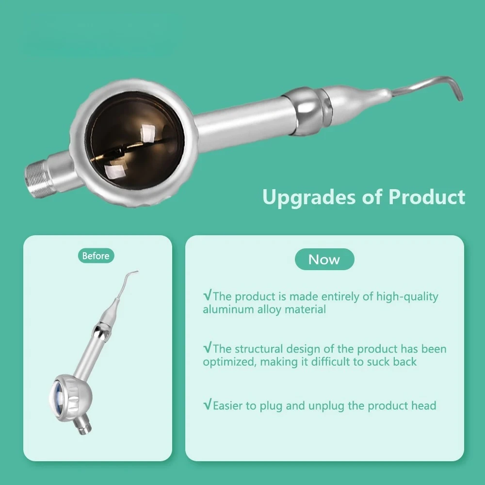 SYJH Dental High-quality Sandblasting Gun 2/4 Holes Spary Airtightness Antisuction Teeth Whitening/Cleaning Dentist Polisher