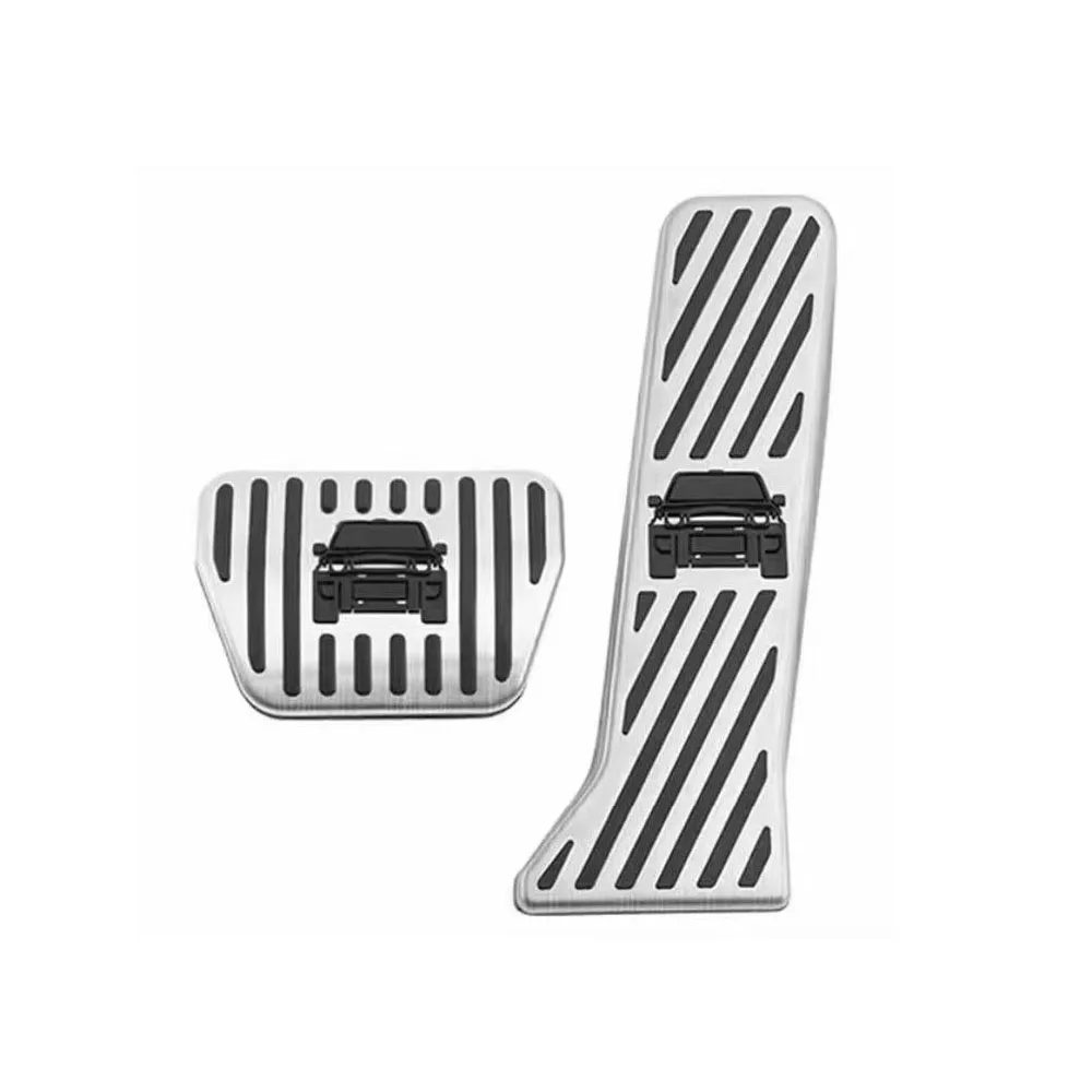 

2 шт. педали акселератора и тормоза, детали для модификации автомобилей, специальные металлические противоскользящие педали для Chery iCAR V27