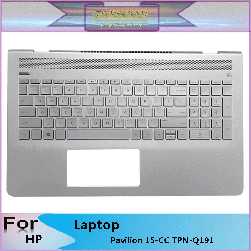 

New Original For Pavilion 15-CC TPN-Q191 Laptop Palmrest Case Keyboard US English Version Upper Cover