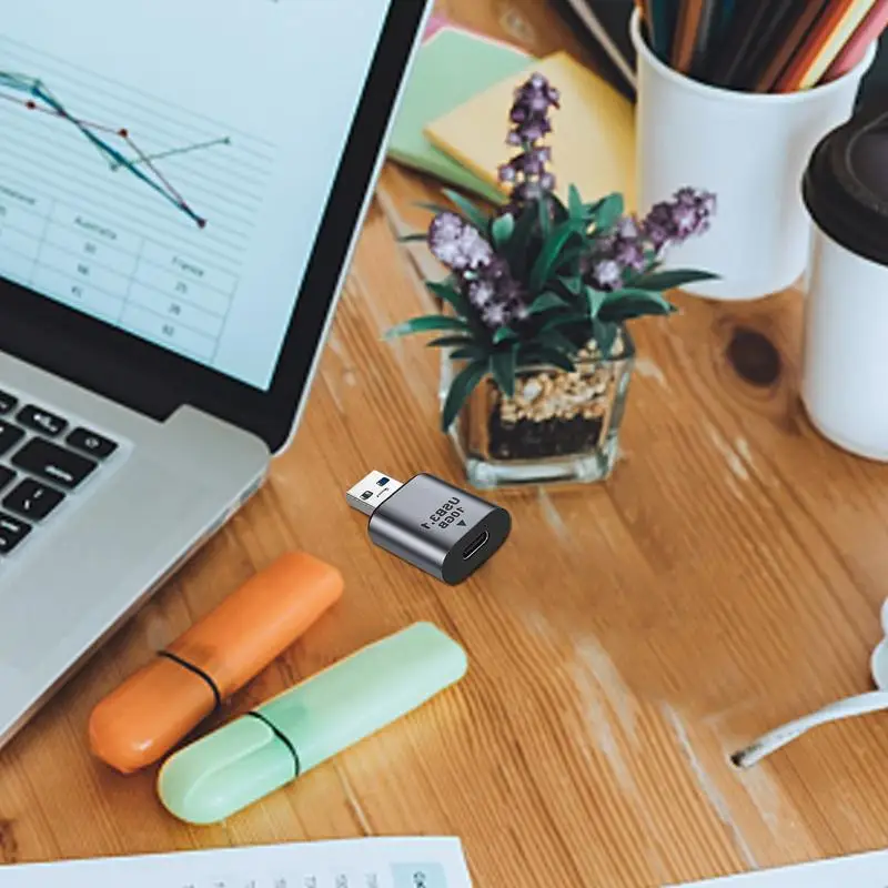 USB3.1 To TYPE-C Adapter High-speed Transmission Gen 2 Adapter Gen 2 Converter Support Data Sync Transfer And Charging