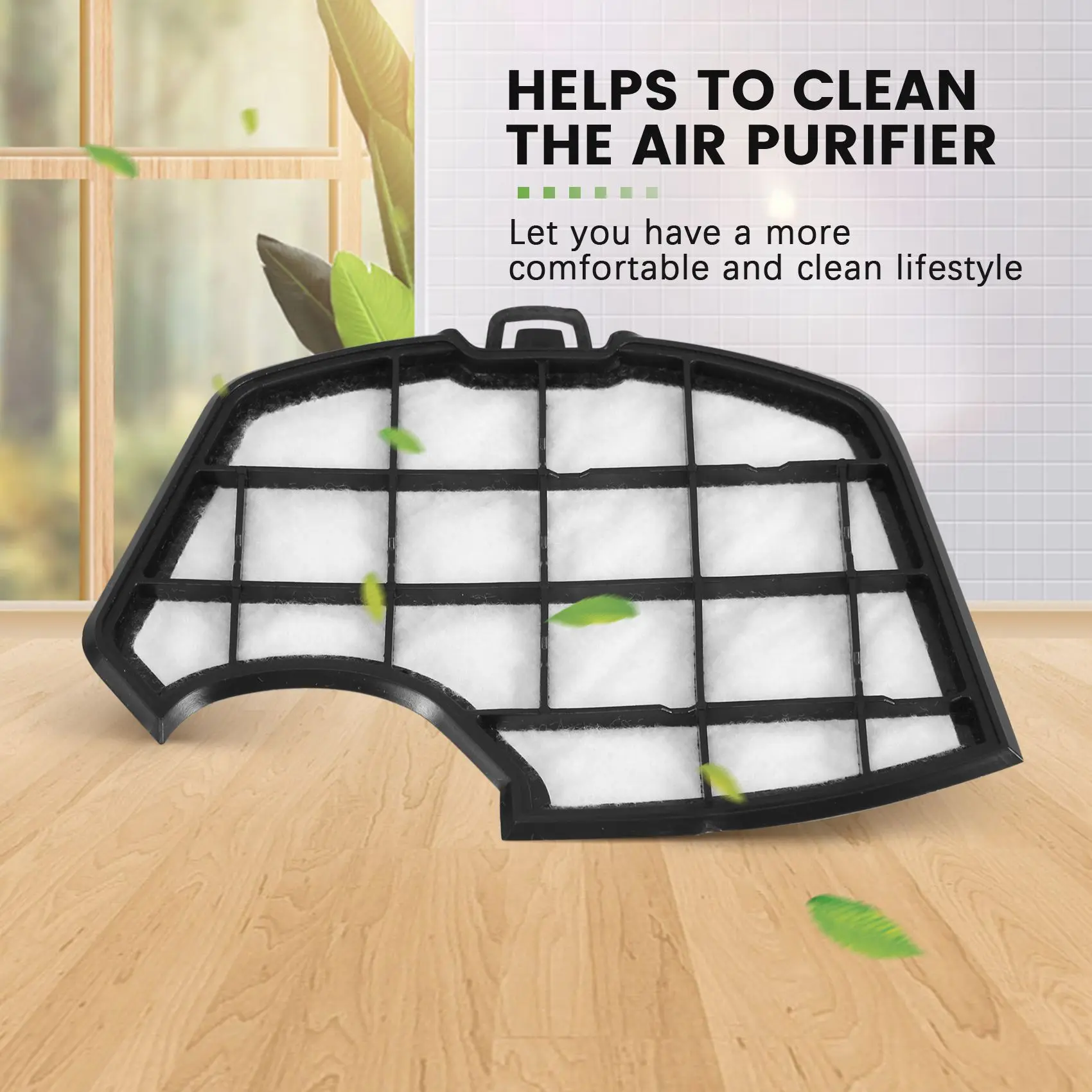 6 buah untuk Vorwerk Kobold filter pengganti perlindungan Motor VK150 VK140 Aksesori