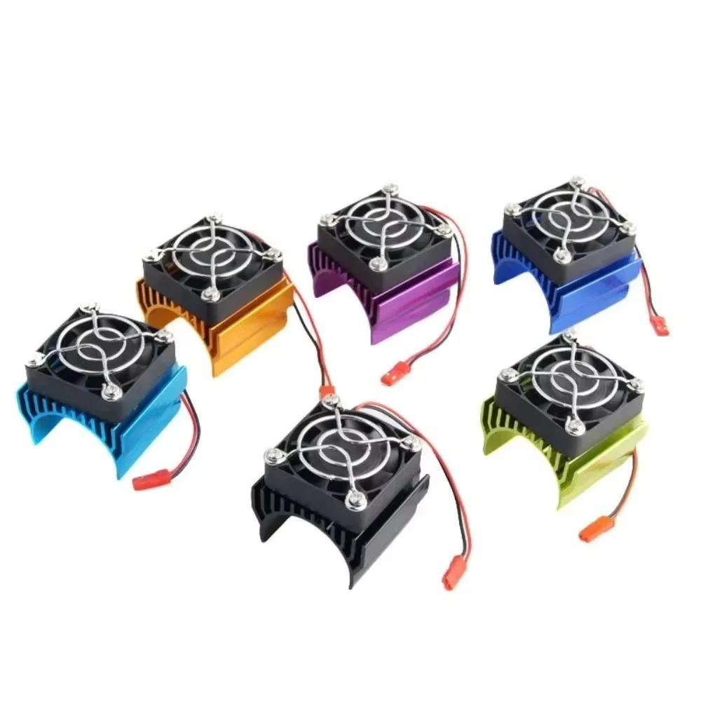 1pc 36mm Motor Cooling Heat Sink Heatsink Top Vented 540 545 550 Size For 1/10 RC Car Buggy Crawler RC Boat view 5