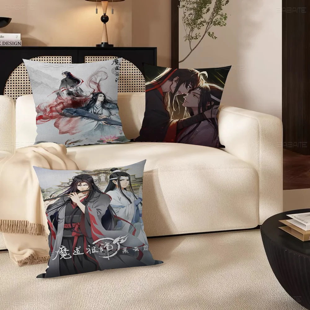 

Anime Mo Dao Zu Shi Stitch Lucky Dragon Pillow Cover Sofa Cushion Cover Home Room Decoration Children Gift