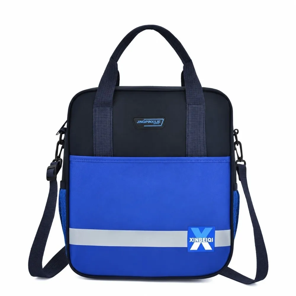 Durable Multi‑Pocket Children Shoulder Bag Oxford Cloth Kids School Handbag Homework Backpack Boys Girls