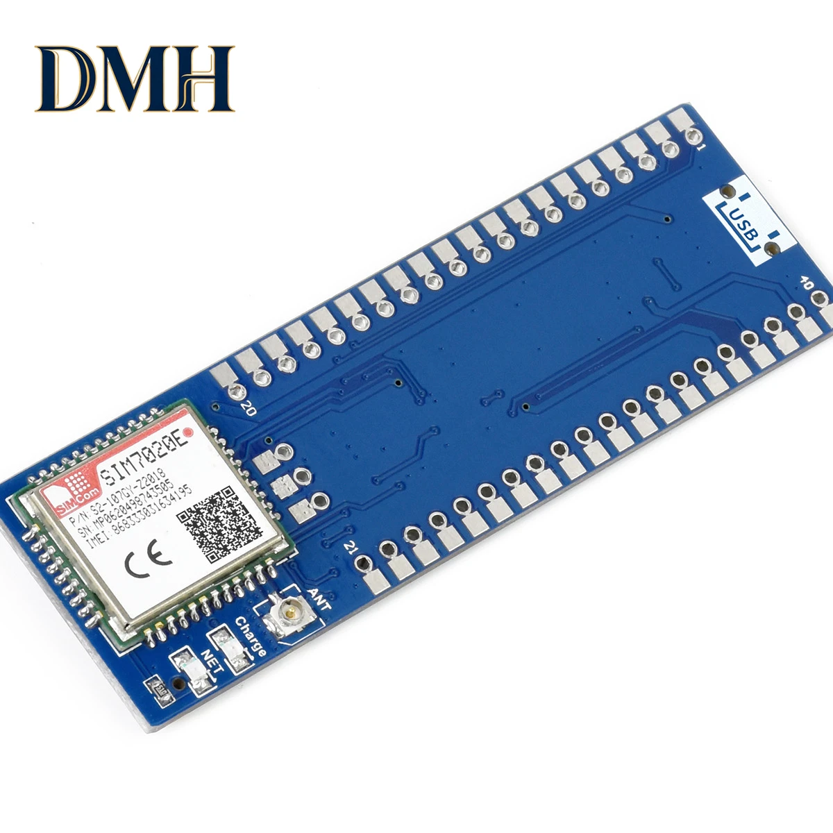 Модуль NB-IoT DMH-Waveshare SIM7020E для Raspberry Pi Pico для Азии, Европы, Африки, Австралии
