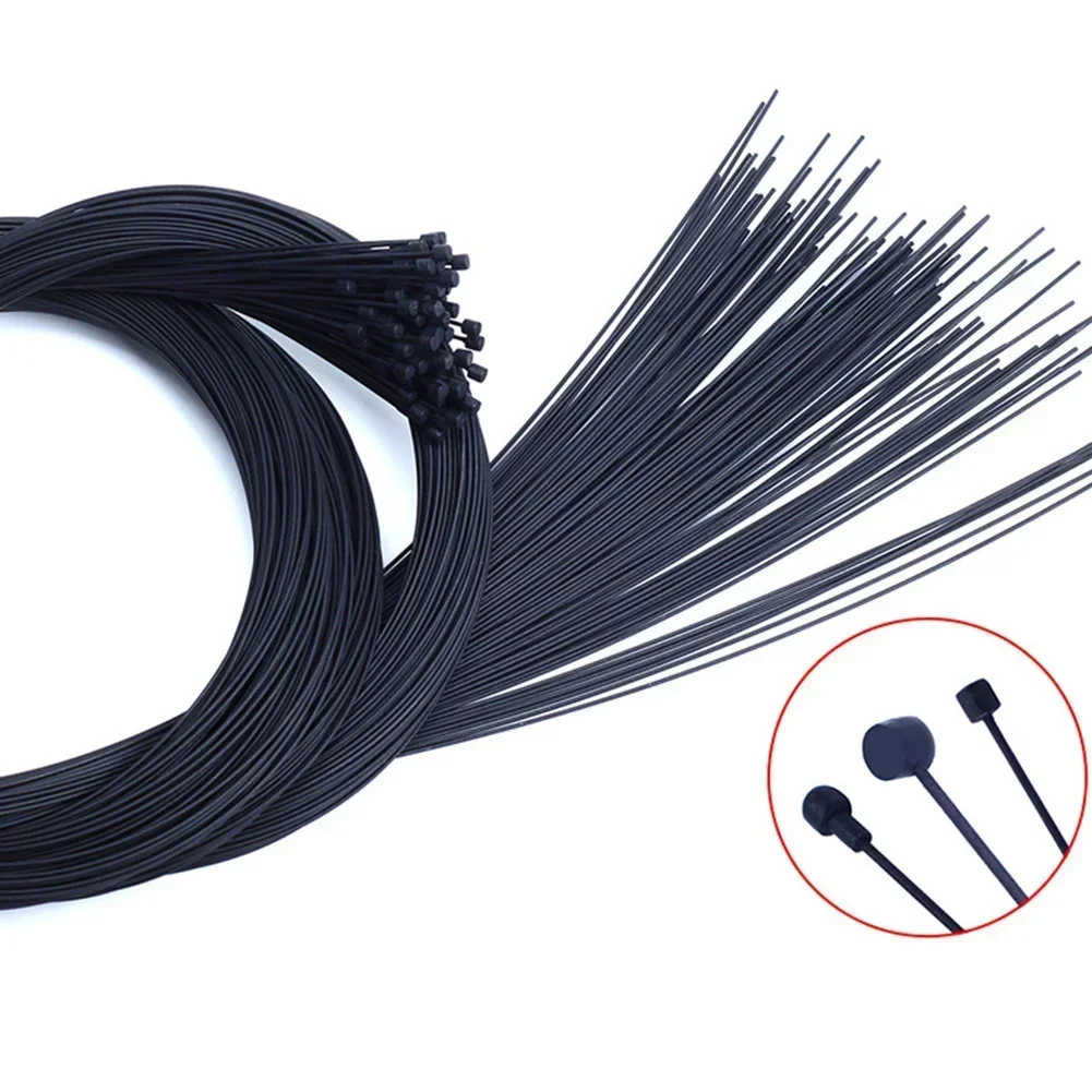 Mtb tef lon revestido cabo de mudança velocidade núcleo deraillleur linha freio fio interno ciclismo freio dianteiro traseiro acessórios da bicicleta estrada