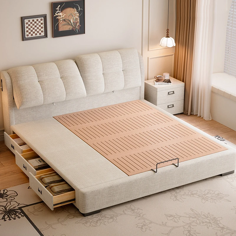 Universal Individual Bed Creative Service Mid Century Princess Couple Bed Designer Professional Craft Muebles Room Furniture