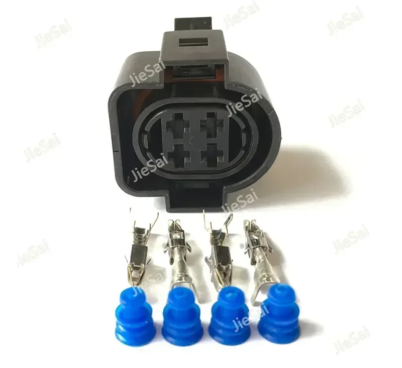 PA66 4 Pin Female Auto Sealed Wire Harness Electronic Connector
