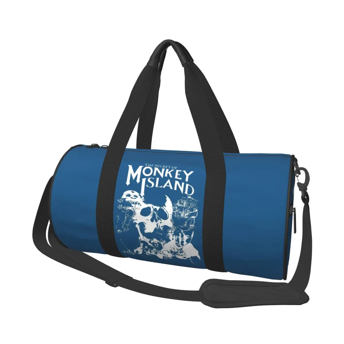 

Secret Of Monkey Island Large Duffle Gym Bag Multi-Functional Duffle Travel Bags Handbags Fitness bag