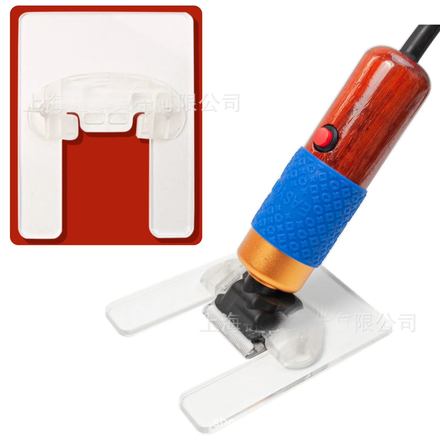 ZK40 UK Plug Electric push shear stand velvet pusher pet clipper stand base trimming carpet trimmer tool