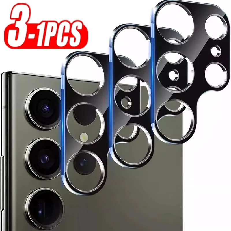 

1-3pcs For Samsung S26 S25 Ultra S24 S23 Plus S22 S21 S20 FE 9H Camera Tempered Glass Protector Lens Film For Galaxy Z Fold 3 4