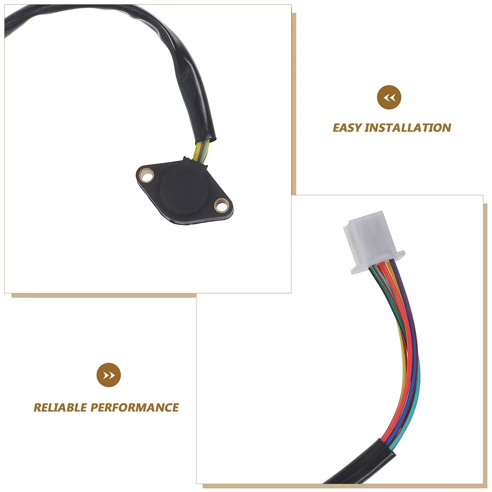 2 uds conector de Sensor interruptor de posición de engranaje para transmisión de automatización Industrial interruptor de seguridad Neutral cables de repuesto