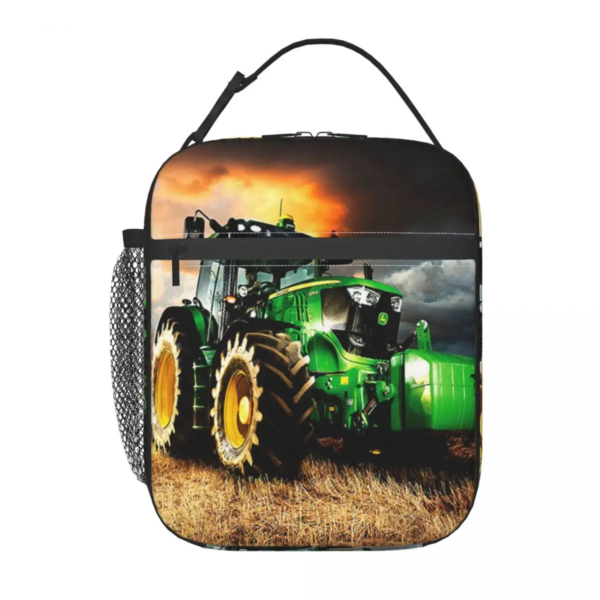 Tractor Insulated Lunch Bag for Women Leakproof Thermal Cooler Bento Box Office Work School