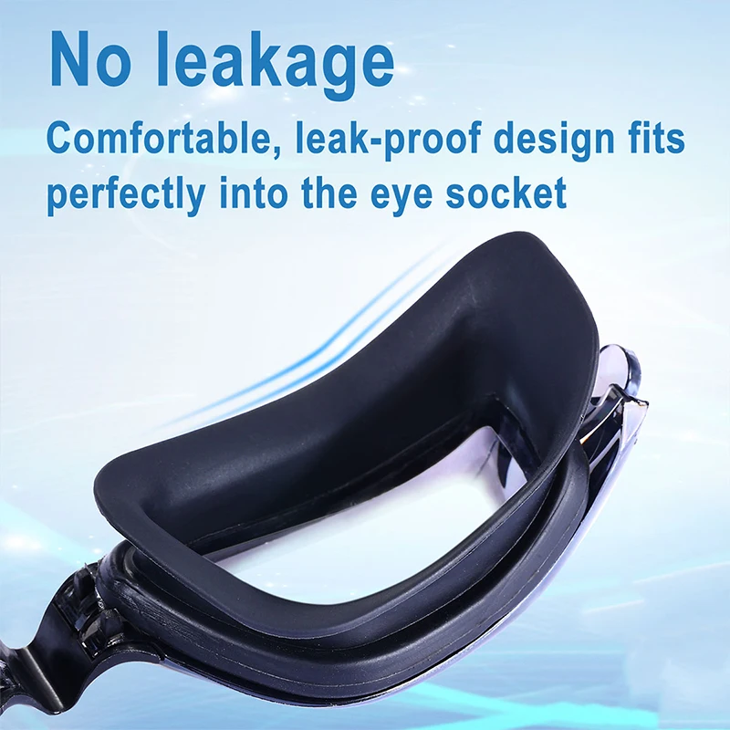 Swimming Glasses Adult Swimming Goggles Electroplating Antifog Waterproof Swimming Glasses Unisex Silicone Glasses