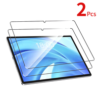 2Pc Tempered Glass Protector for Teclast T65Max T60 T50HD P50 T50 Pro Plus Max Glass Screen Protector Scratch Resistant HD Clear