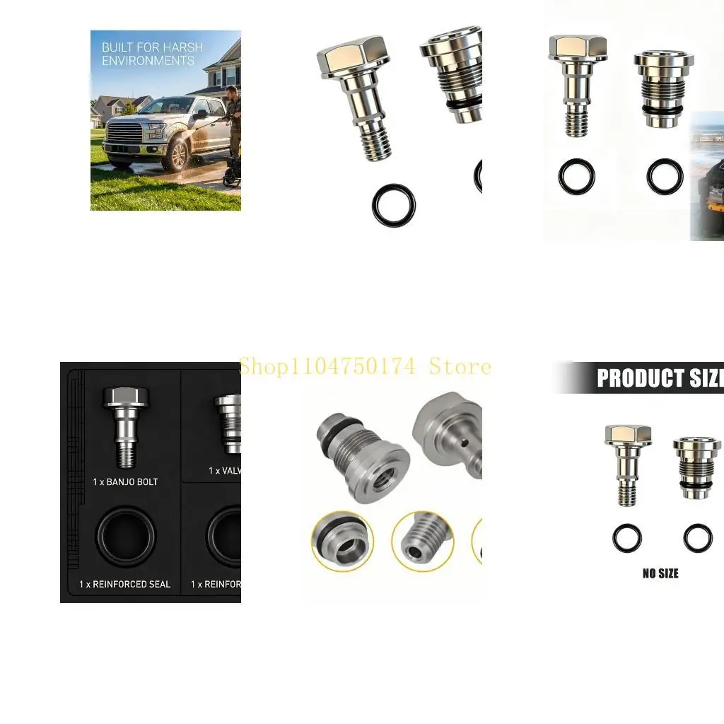 7115203BBK Pressure Washer Repair Bolt and Seal for Routine Service Use Top Sale