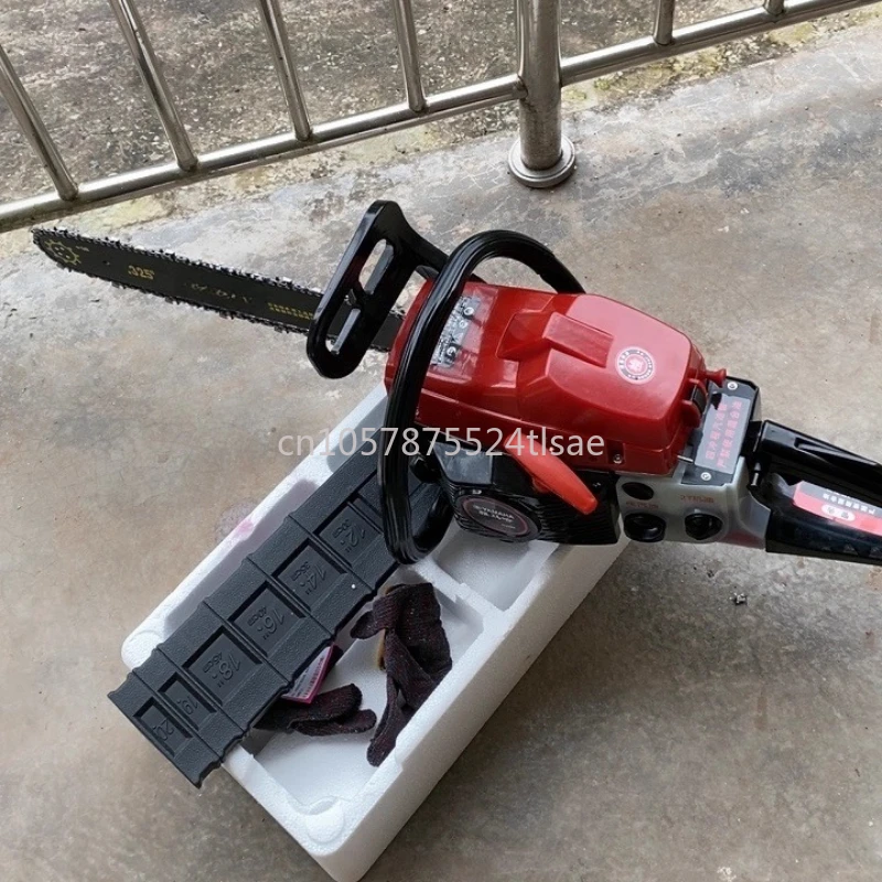 Four Stroke High-power Gasolin Saw, Easy To Start Logging Saw, Household Oil Saw, Handheld Tree Cutting Machine