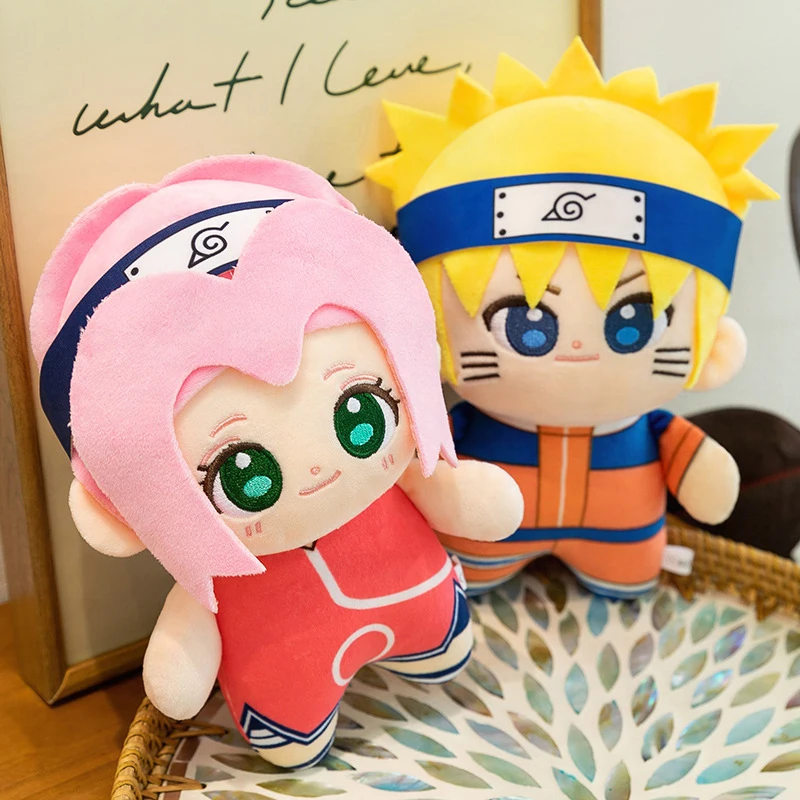 

Kawaii Naruto Stuffed Plush Toy Cartoon Kakashi Doll Soft Filled Baby Doll for Kids Birthday Gift Sleep Pillow for Boys