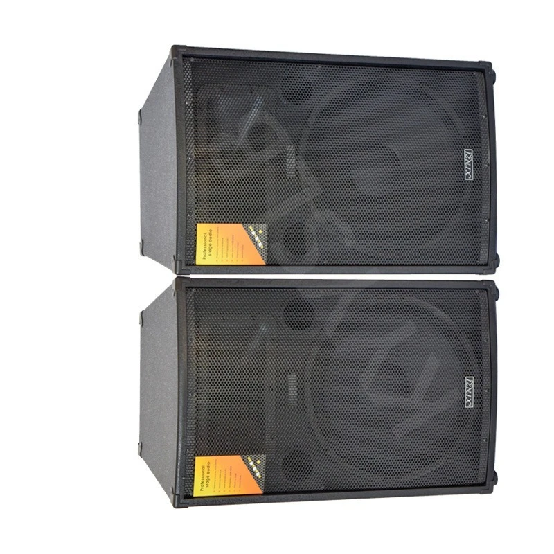 

12/15 Inch High Power Passive Stage Speaker Professional Audio for Wedding Conference KTV Home Entertainment Performance