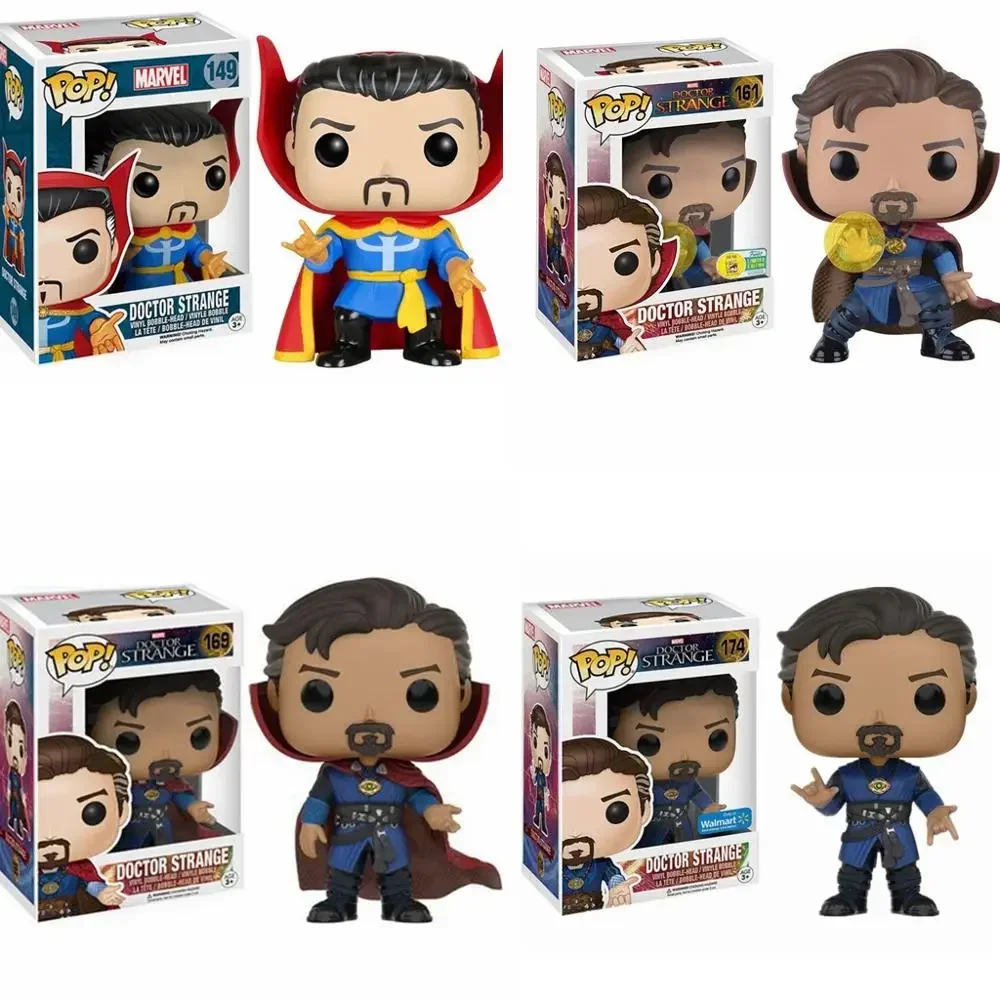 FUNKO POP with original box Doctor Strange #149 #161 #169 #174 Vinyl Doll Action Figures Toys for Children Gift