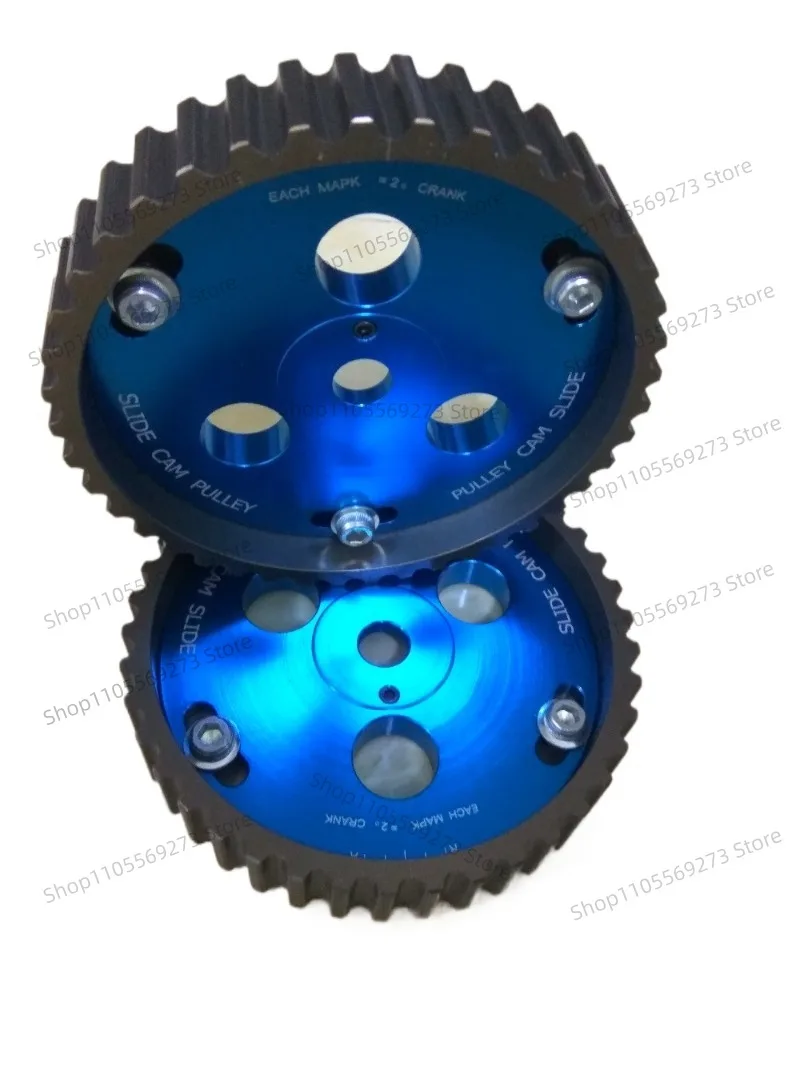Adjustable Cam Gear Timing Belt Pulley Sprocket Compatible with Peugeot 106 206 306 Saxo AX Citroen C2 1.4 1.6 8V
