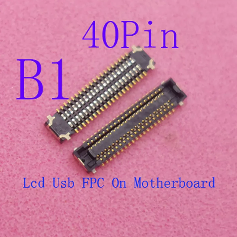 2-50Pcs Charging FPC Lcd Display Usb Charger Connector Plug For Samsung Galaxy A14 5G E146B A05 A055F A146F M14 M146 F14 40 Pin