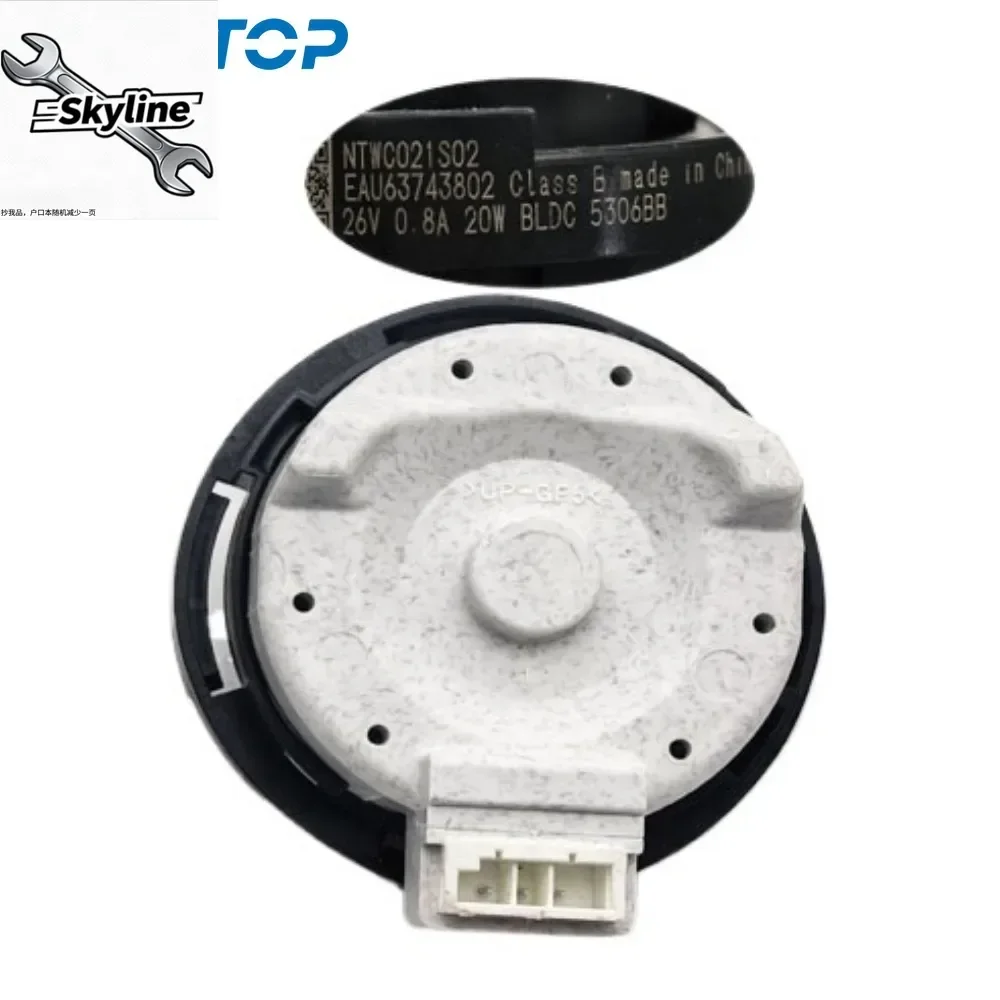 New EAU63743802 NTWC021S02 DC26V Drain Pump Motor For Washing Machine Washer Drainage Replacement Parts