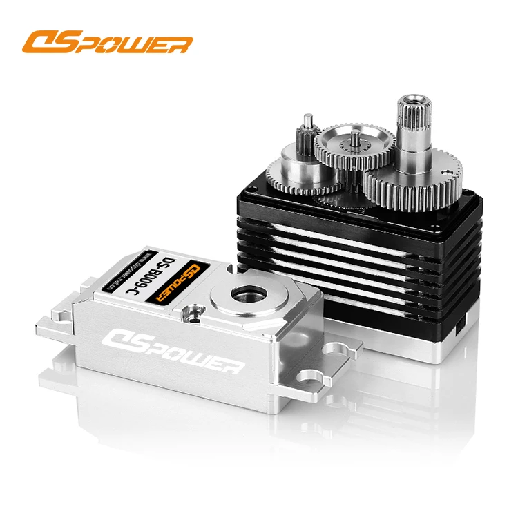 DSPOWER 30KG Metal Gear Brushless All Aluminum Frame Digital Servo for 1/8 1/10 RC Car Crawler Fixed-wing Drone Plane Toy Parts