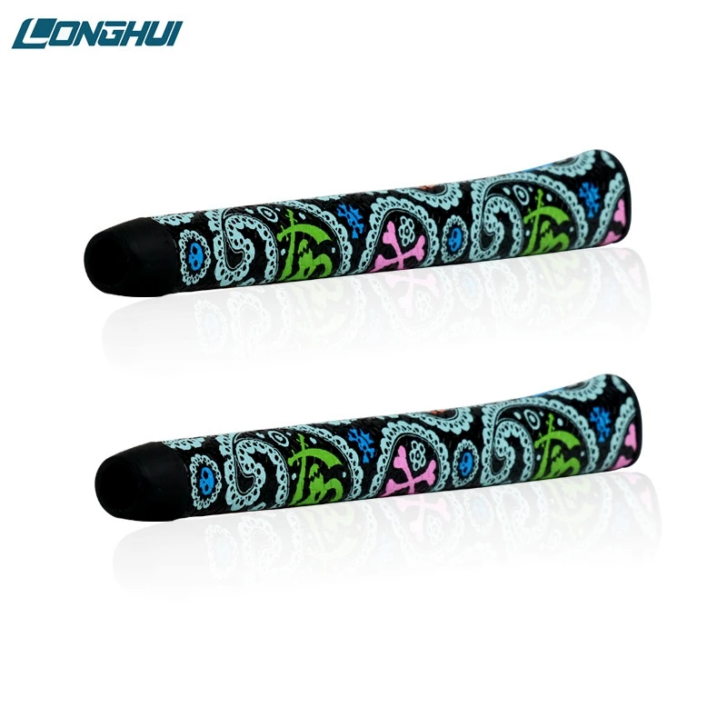 Putter Grips Golf Men\'s/Women\'s PU Material Anti-skid Shock Absorption Comfortable Skull  Fashion Universal Golf Putter Grip