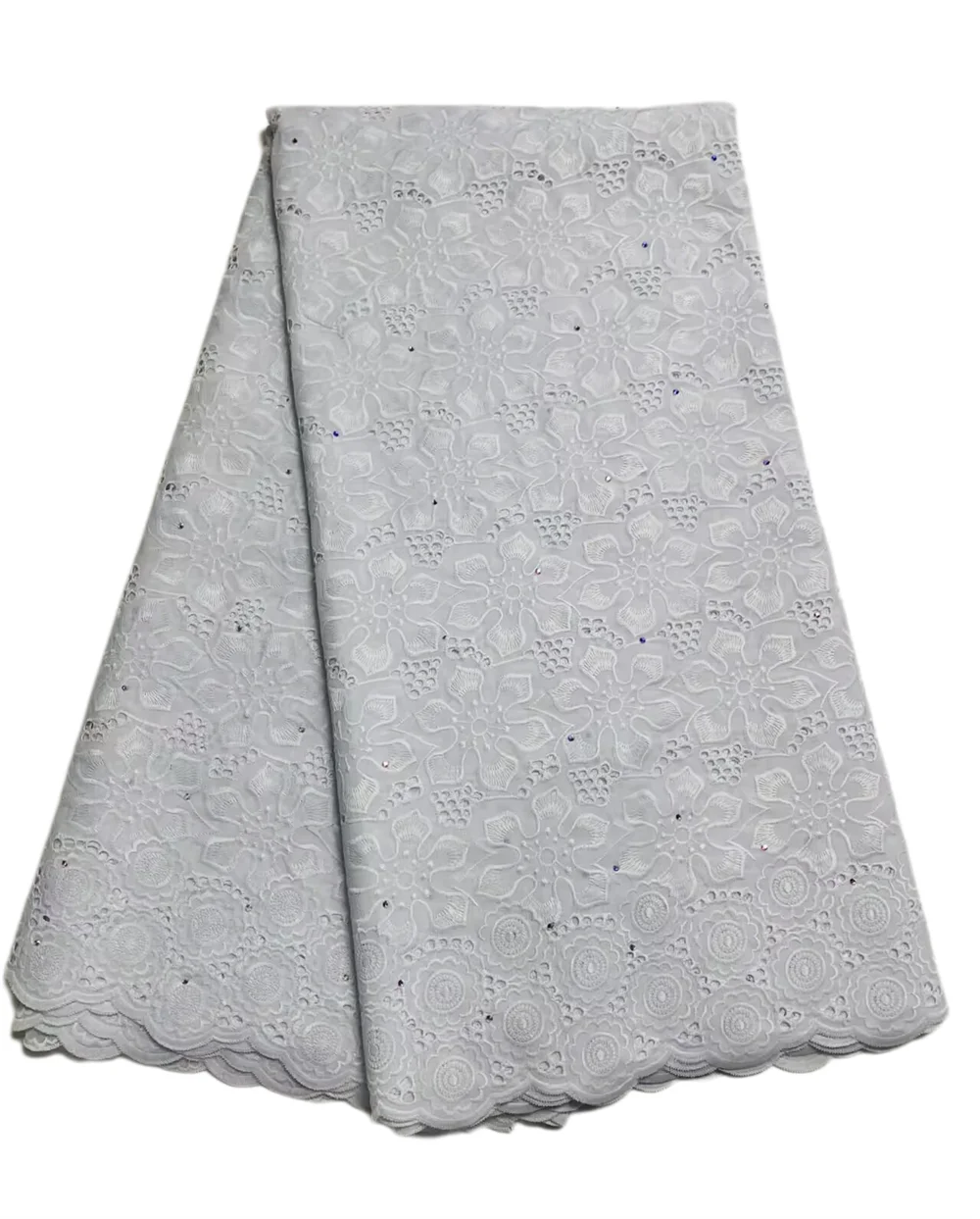 pizzo-svizzero-bianco-puro-in-voile-con-pietre-5-iarde-tessuto-africano-in-pizzo-di-cotone-100-morbido-traforato-per-abiti-da-festa-da-donna-e-da-uomo
