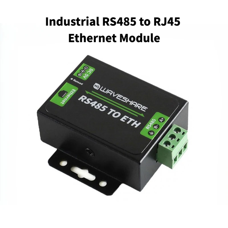 Industrial RS485 to RJ45 Ethernet Module – ARM Core, Bidirectional Transparent Serial Server