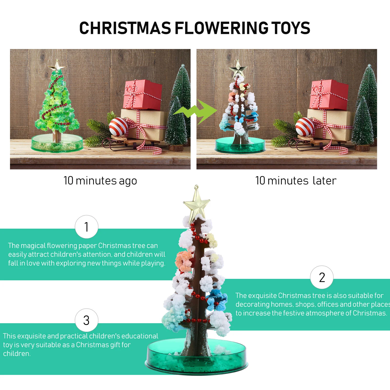 Christmas Stcking Stuffer Tree Childrens Toys Stress Reliever Children's Educational Xmas