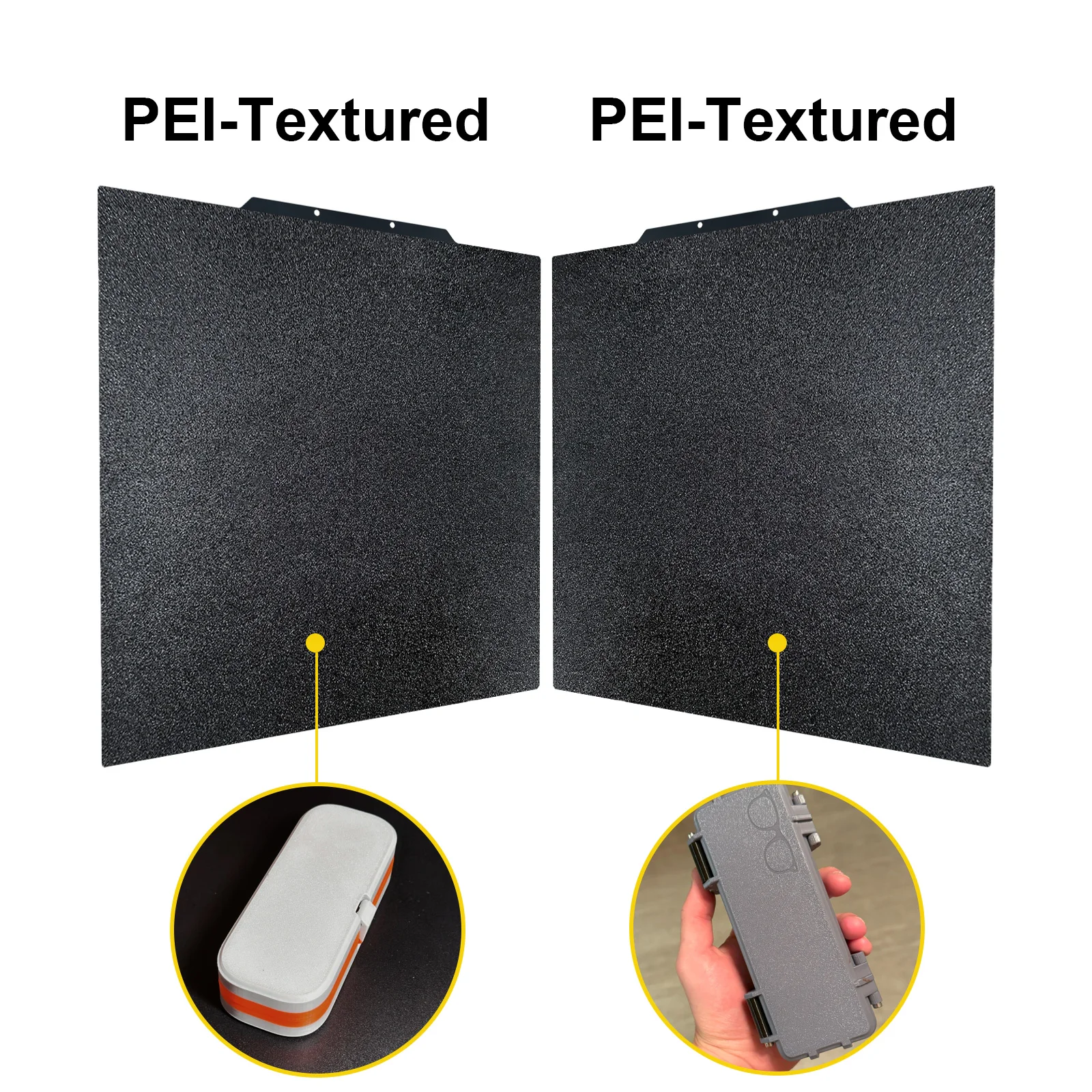 For For Anycubic Kobra 2 Max Plate Kobra 2 Max Build Plate 430X430 PEI PEO PET Double Side Sheet Heated Bed Flexible Platform