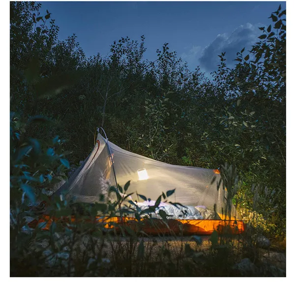 Lampe Solaire Pliable LED Pour Camping - Rechargeable - Étanche - GT-C021W