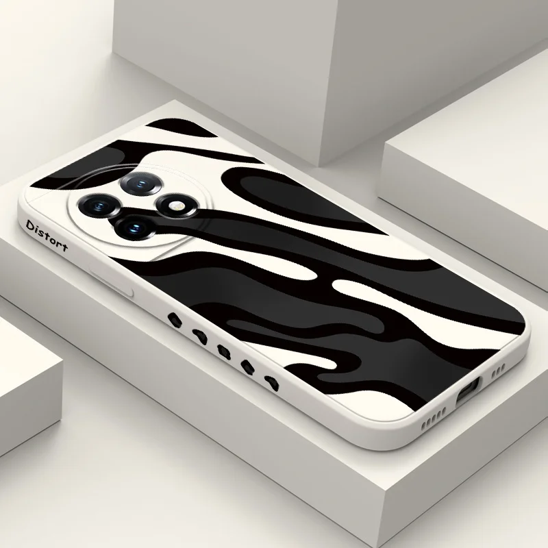 

Abstract Art Phone Case For Oneplus 13 13R 12 12R 11 11R 10 10R 10T 9R 9RT 9 8T 8 7 7T Pro 5G Liquid Silicone Cover