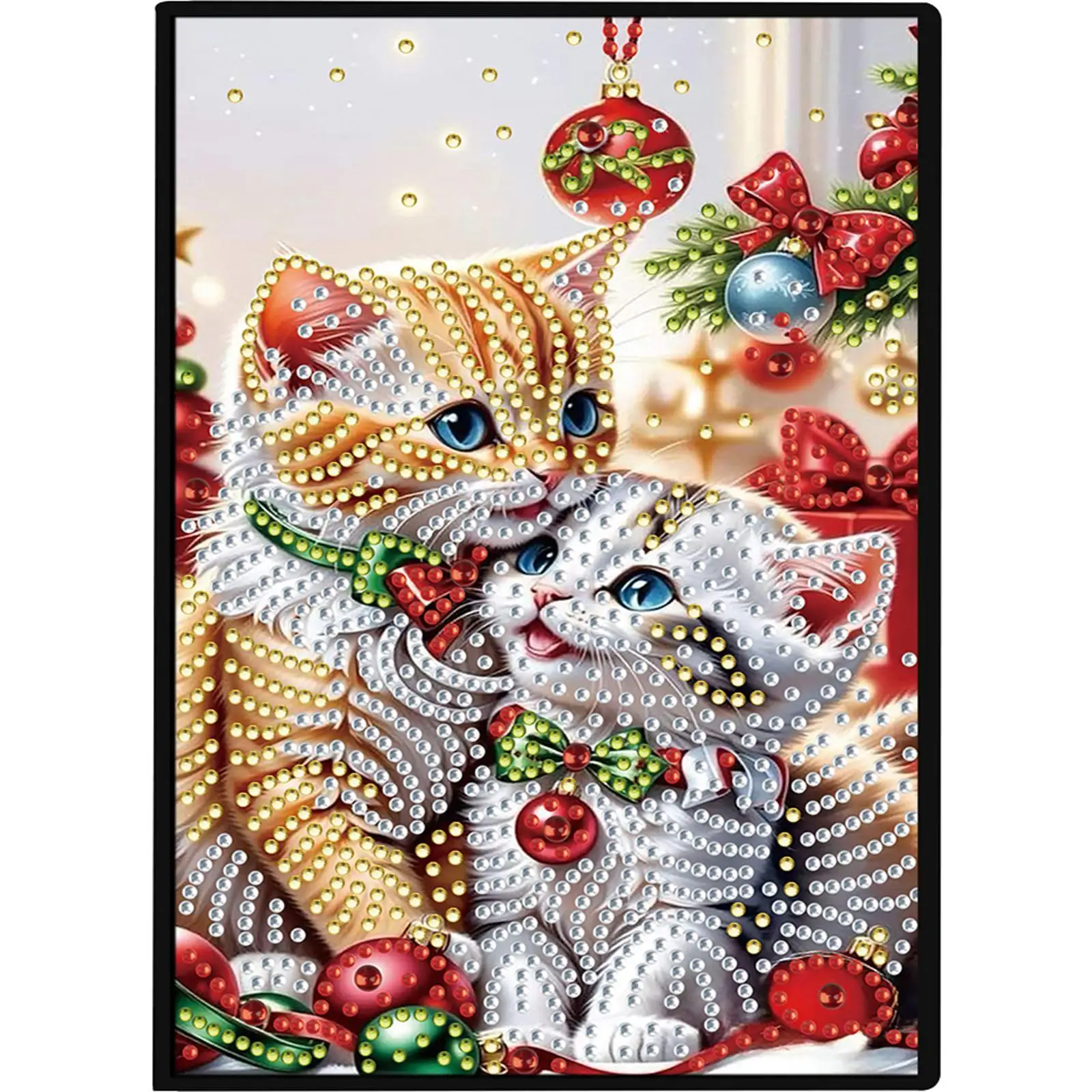 

50-Page A5 Size Diamond Painting Diary Book 5D DIY Diamond Art Painting Notebook Kit for Birthdays Or Christmas Gifts