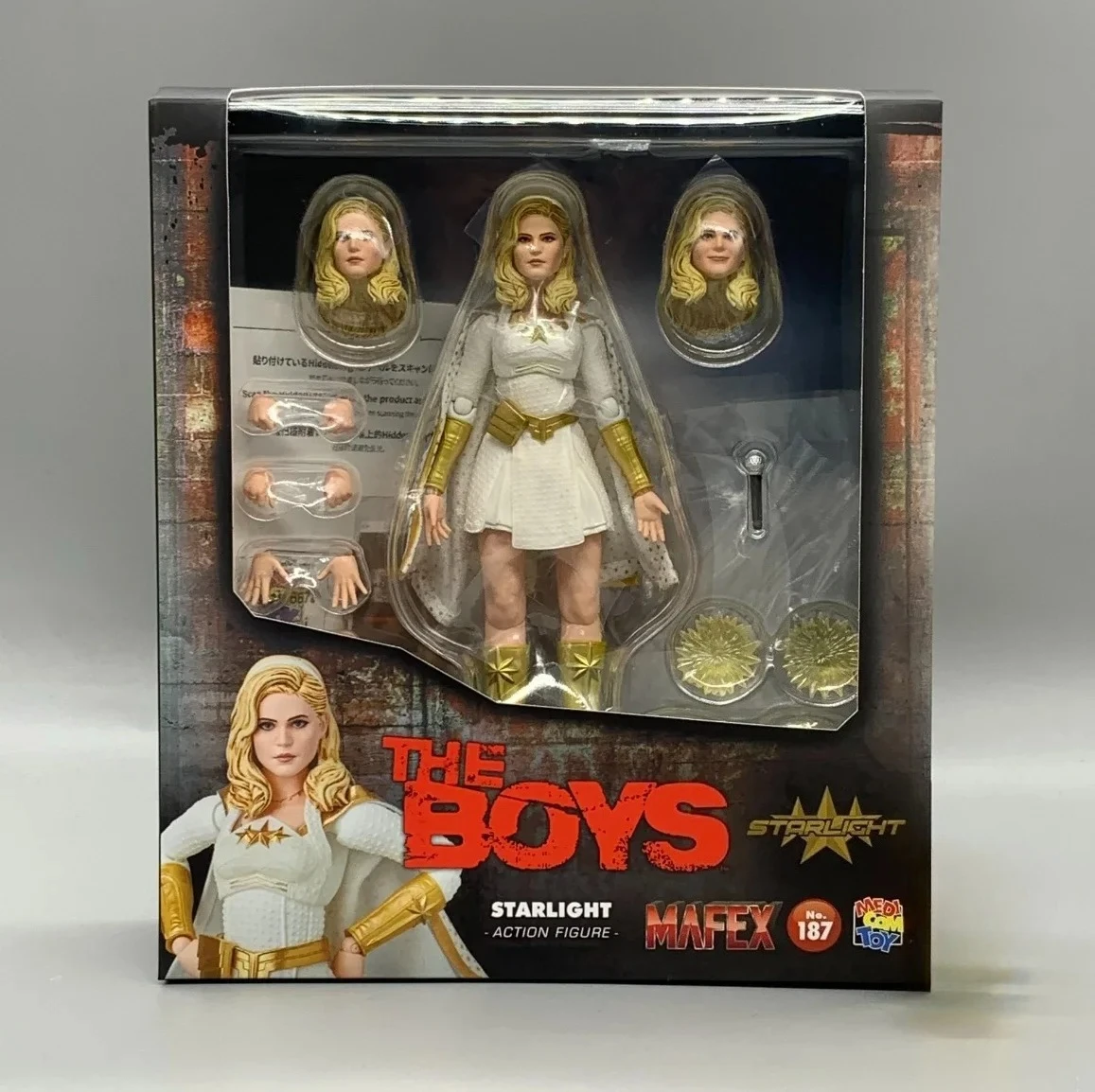 Originele Model Kit MAFEX De Jongens STARLIGHT HOMELANDER Anime Action Figure Model Assemblage Speelgoed voor Jongens 160mm