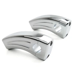 Motorfiets Stuurverhogers Chroom 22mm Stuur 3.5inch Pullback Cruiser Chopper Moto Bike voor Voge 900 DSX Hyosung