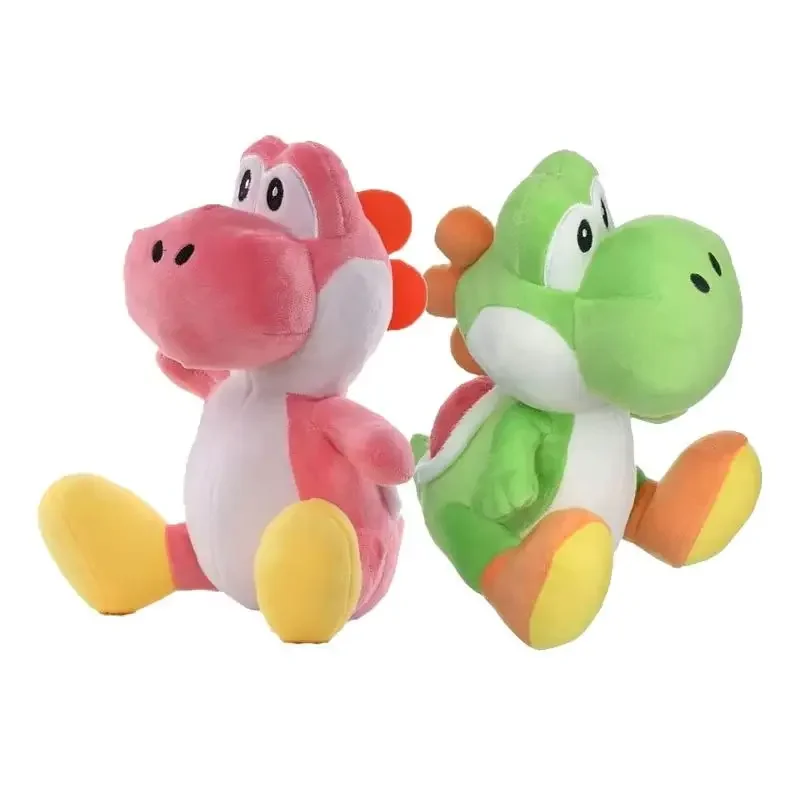 Marios Peripheral Anime Green Dinosaur Plush Toys Doll Soft Stuffed Animals Toys Birthday Gifts
