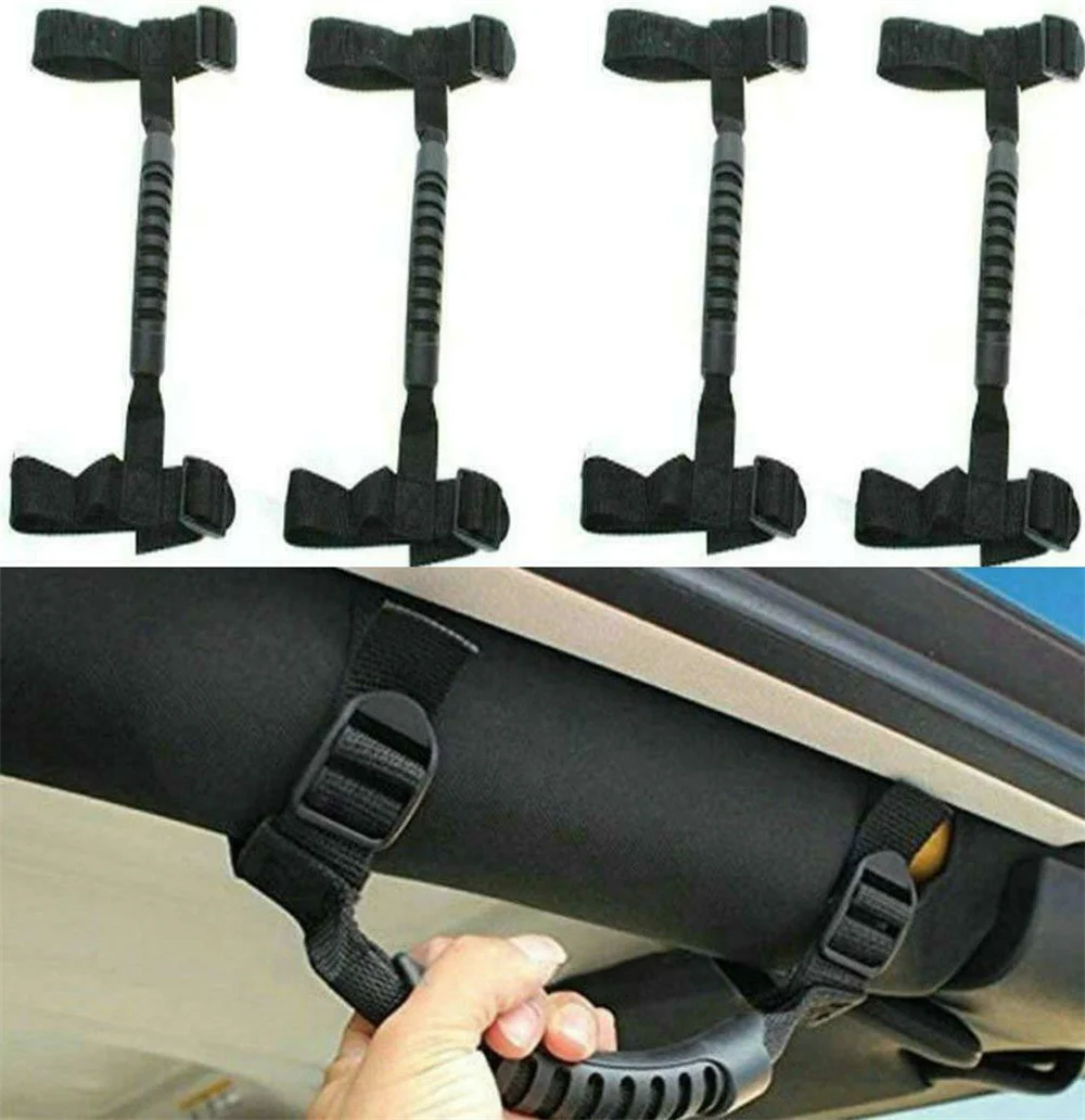 

Auto Cane Grab Handle Adjustable Standing Aid Safety Handle Portable Vehicle Support Grab Bar Nylon Grip Handle Mobility Assist