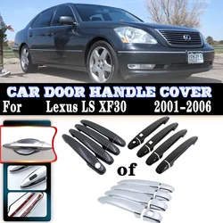 For Lexus LS XF30 430 Celsior 2001 2002 2003 2004 2005 2006 Car Door Handles Cover Exterior Scratch Protective Decor Accessories