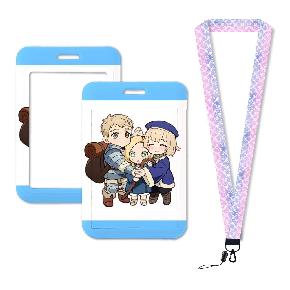 Japanese Wholesale Anime Lanyard For Keys Chain ID Credit Card Cover Bus Card Holder Charm Badge Holder - Image 6